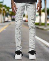 Premium Stretch skinny Distressed Jeans