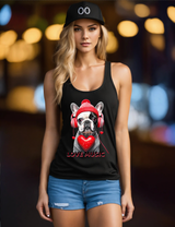 Frenchie Love Music Art Exclusive Tank Top | Grooveman Music