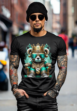 Teddy King Mint Art Exclusive T-Shirts | Grooveman Music