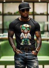 Teddy with Sunglasses Money Sign Art Exclusive T-Shirts | Grooveman Music