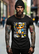 Teddy Hip Hop G Logo Hat Art Exclusive T-Shirts | Grooveman Music