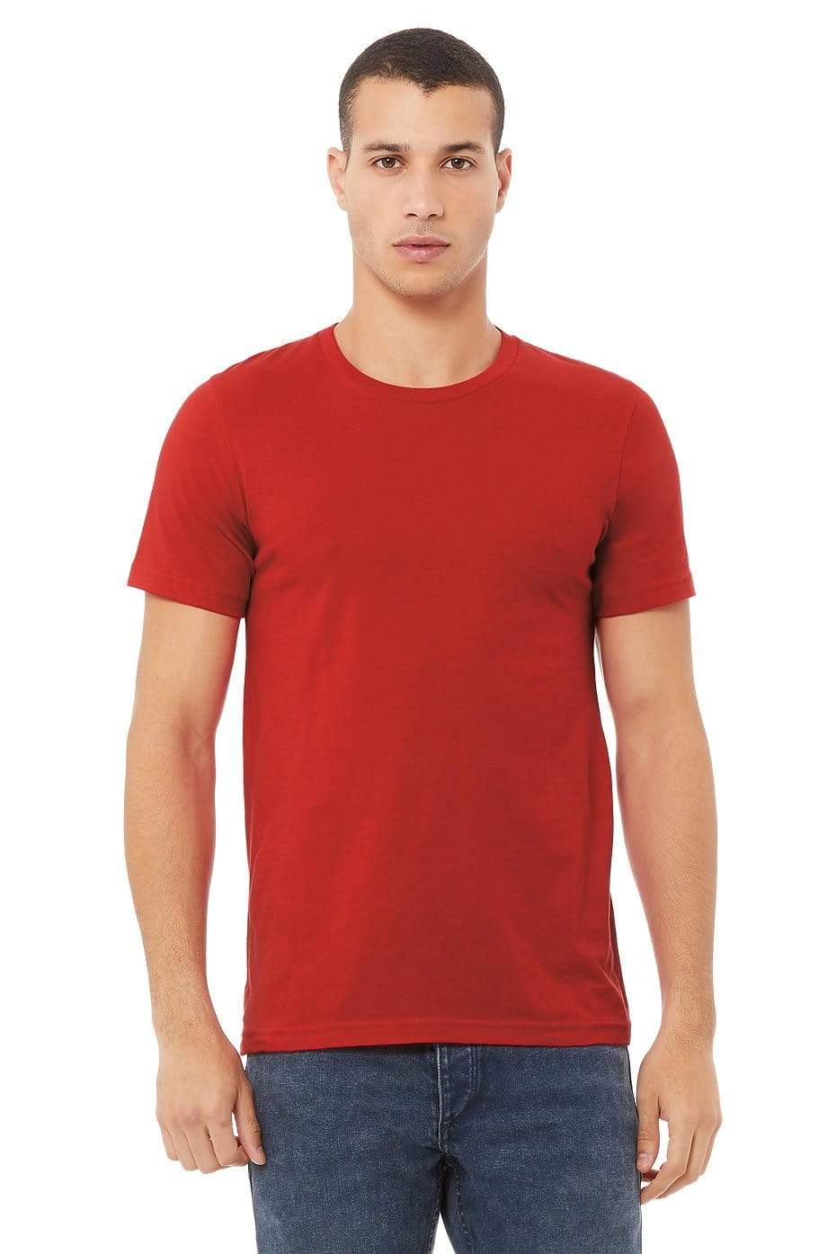 Grooveman Music T Shirt Small / Red Jersey Short Sleeve Tee
