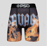 PSD Underwear Underwear Savage Flames Black Brief