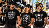 Music-Inspired Graphic T-Shirts: DJ, Vinyl & Streetwear Designs