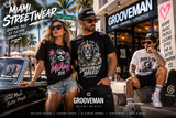 Grooveman Miami Beach streetwear featuring graphic T-shirts, DJ music apparel and exclusive Miami designs on Ocean Drive.