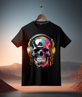 An Exclusive Look at the Skull Art on Grooveman T-Shirts