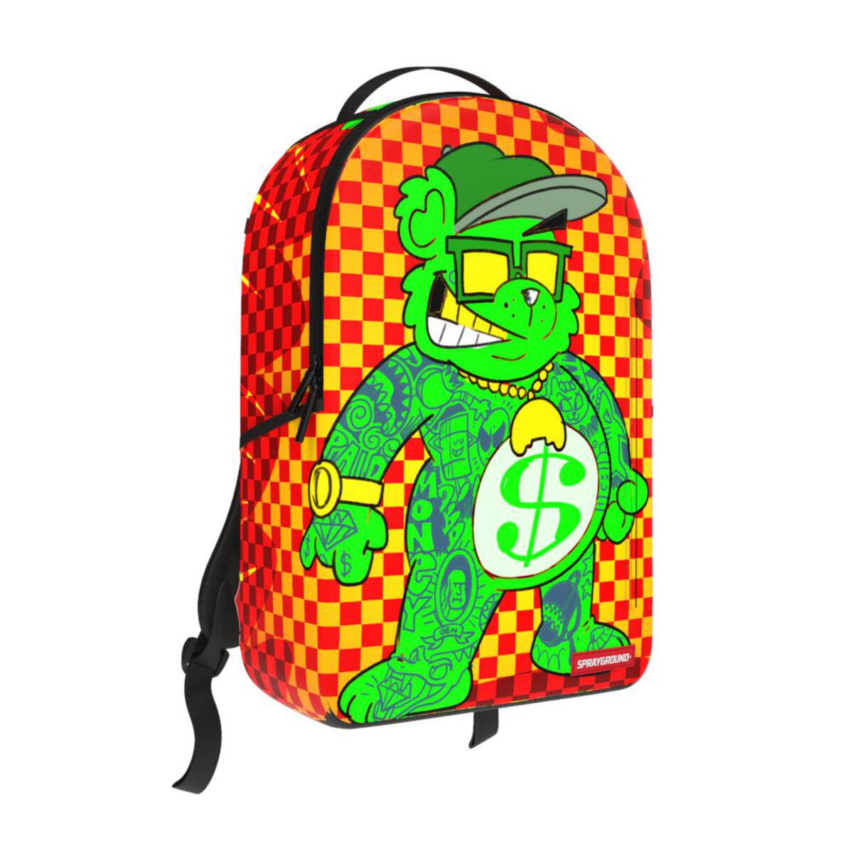 Sprayground Tatted Money Bear DLXSV Backpack