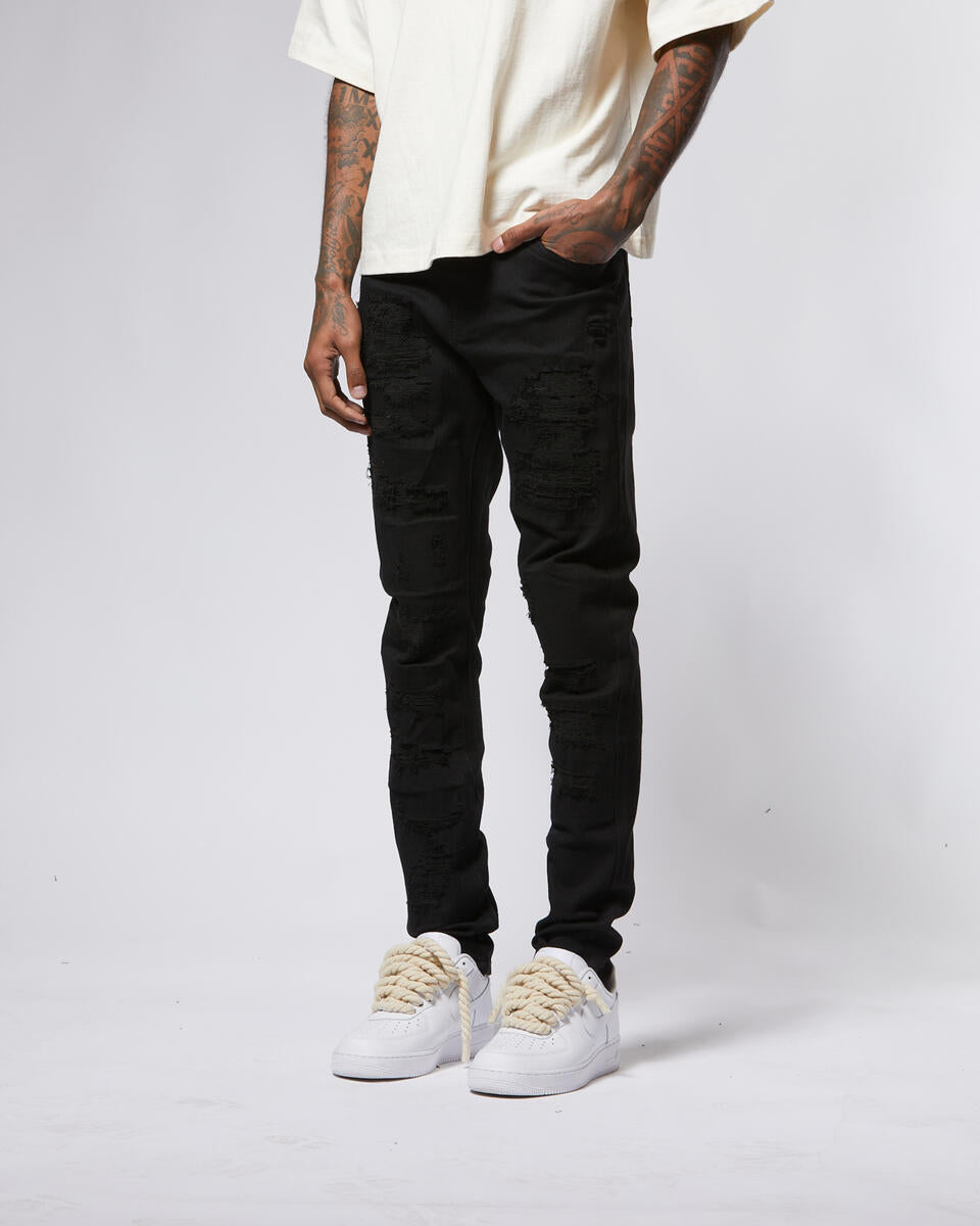 Premium Stretch skinny Distressed Jeans