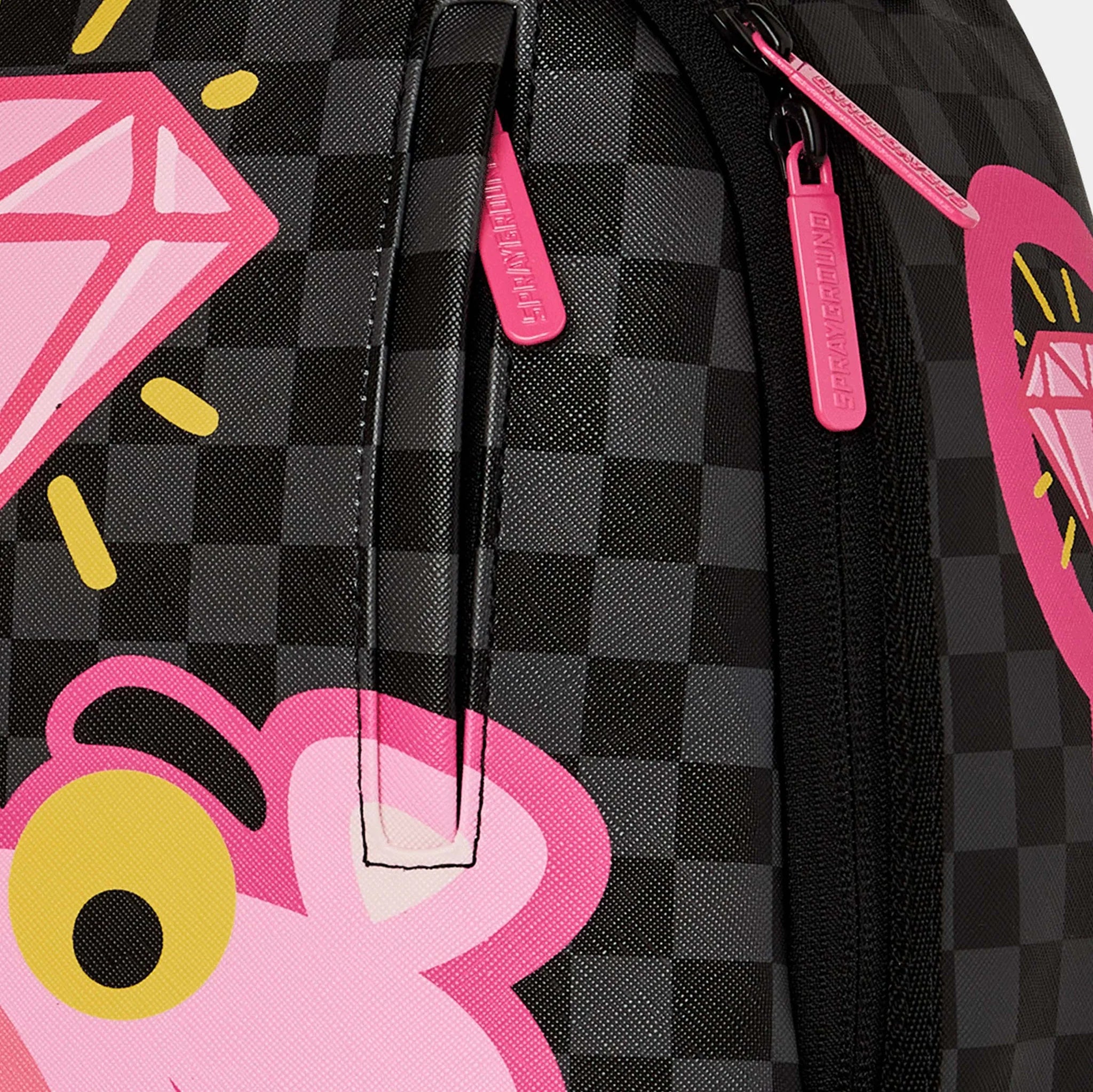 Sprayground Pink Panther Drippy Diamonds DLXSV Backpack