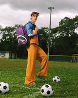 Sprayground Shark Central Bubbly Purple Backpack