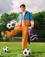 Sprayground Shark Central Bubbly Purple Backpack
