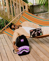 Sprayground Shark Central Passport Purple Backpack