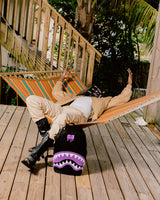 Sprayground Shark Central Passport Purple Backpack