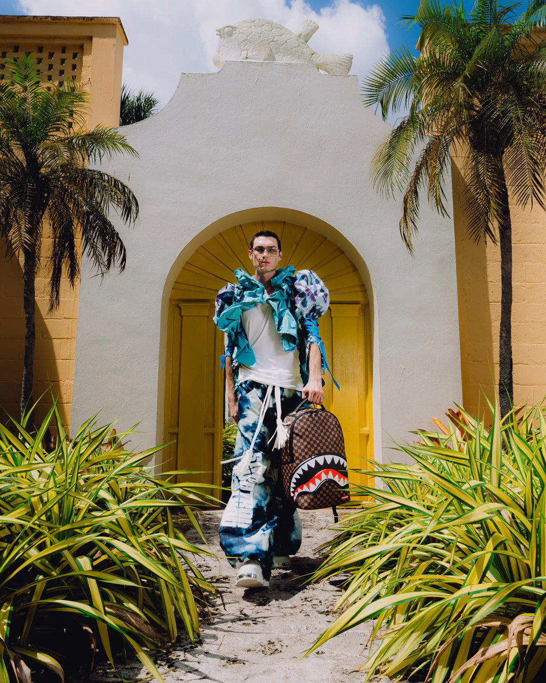Sprayground Sharks in Paris Grin &Grind Backpack