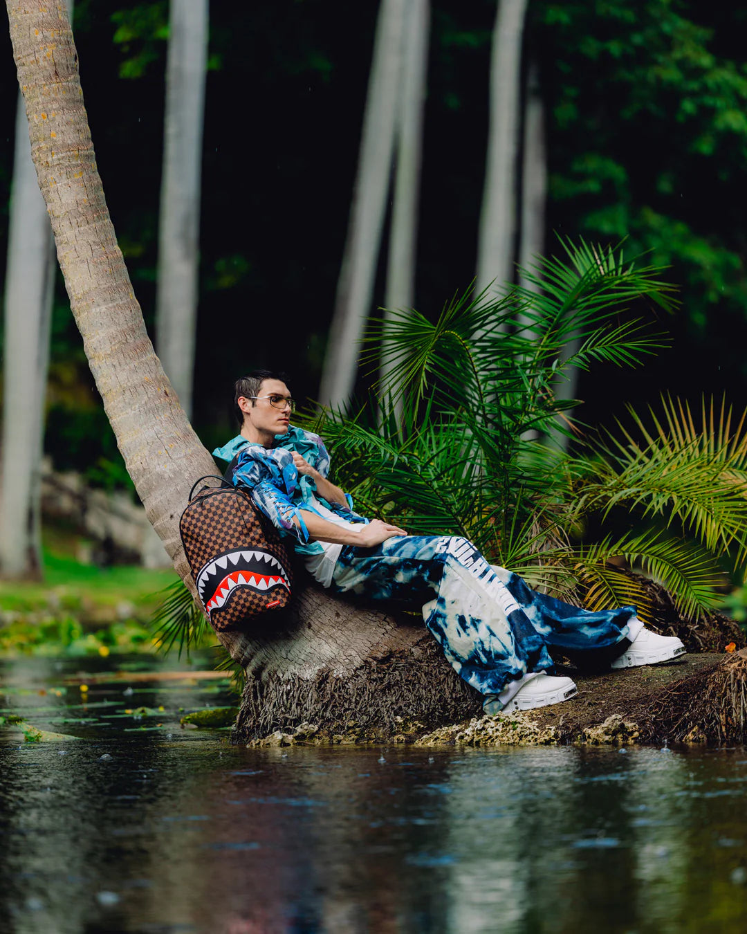 Sprayground Sharks in Paris Grin &Grind Backpack