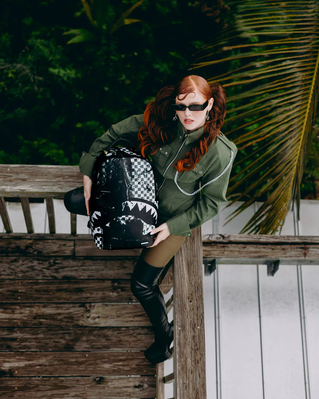 Sprayground Canvas Chaos Backpack