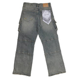 Y2K Utility Cargo Denim Pants
