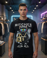 Grooveman “Bitches Love Me” Bling Bulldog Tee