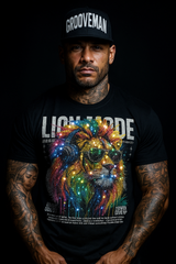 Lion Mode Rhinestone T-Shirt – Grooveman Exclusive
