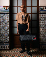 Sprayground  | 4AM Red SharkCheck Pattern Large Duffle