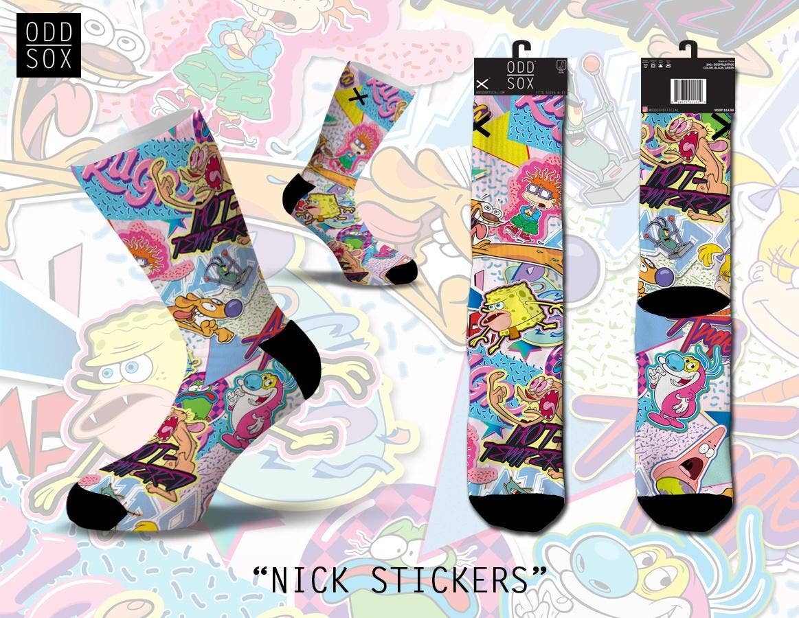 Nick Stickers Sublimation Socks - Grooveman Music