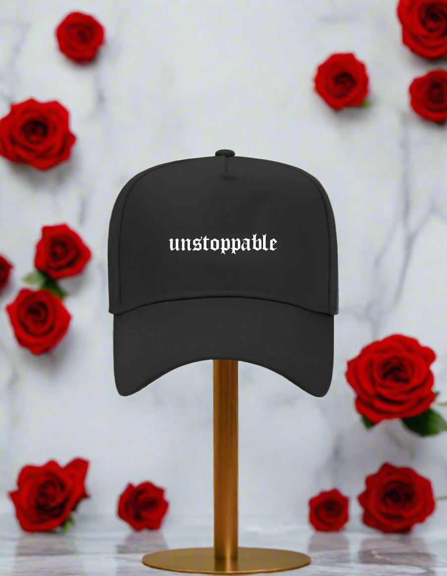 5 Panel Mid Profile Baseball Cap Unstoppable