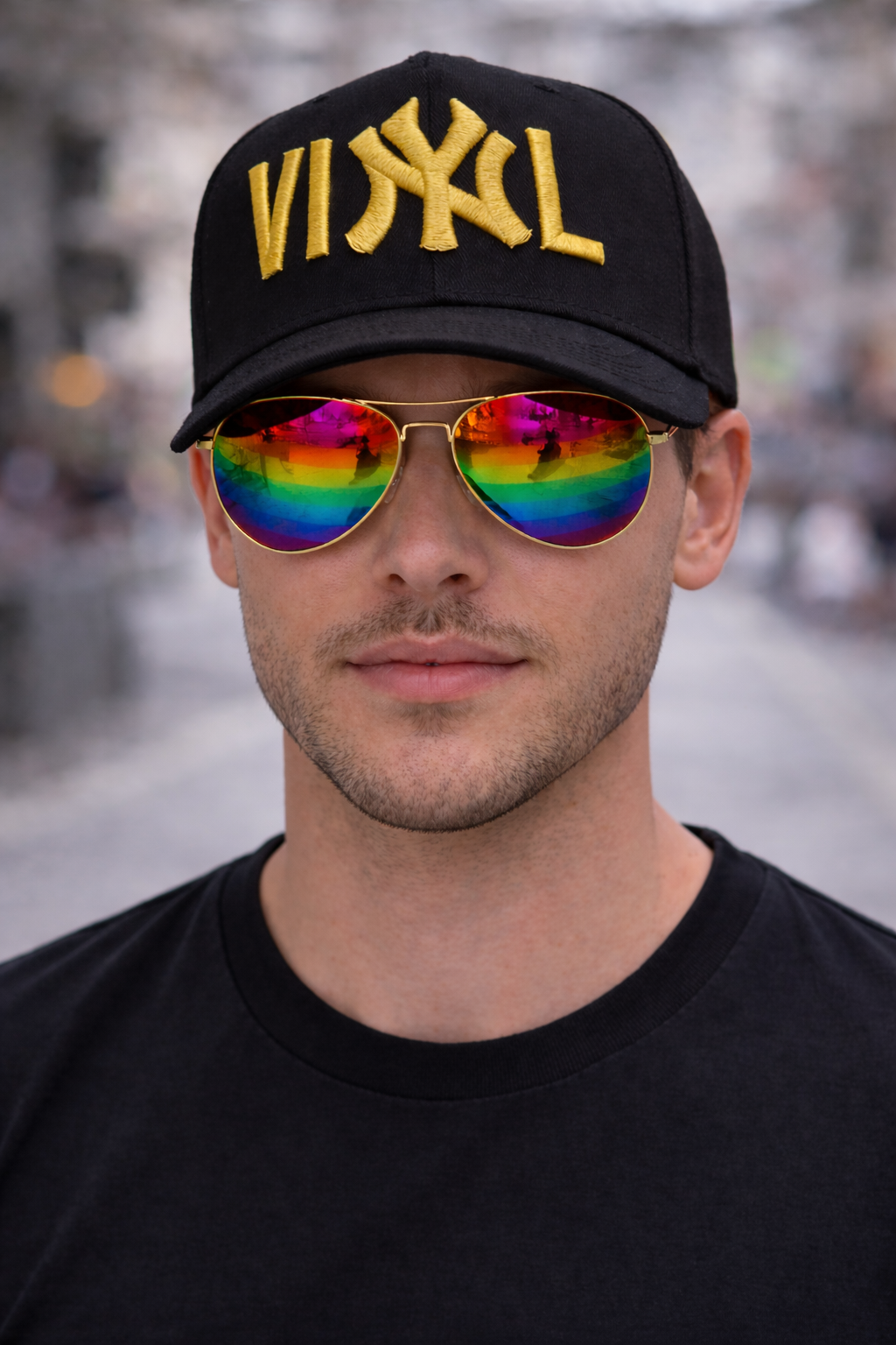 VI NY L Baseball Hat – 3D Embroidery Streetwear Cap | Grooveman Exclusive