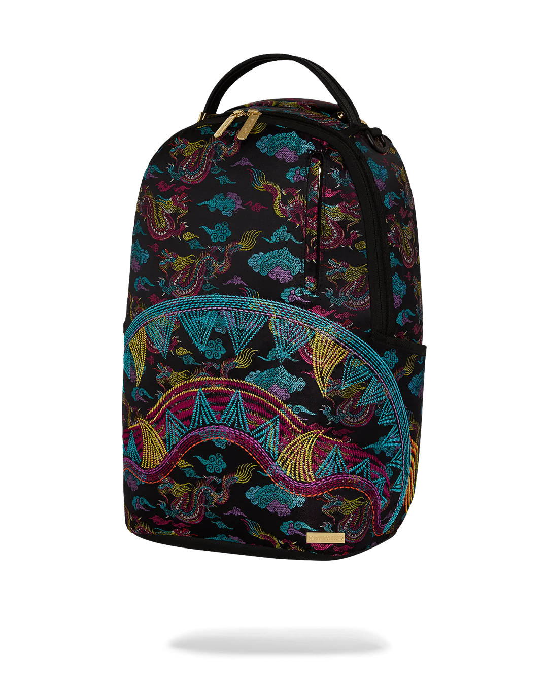 Sprayground Embroidered Dragons Backpack