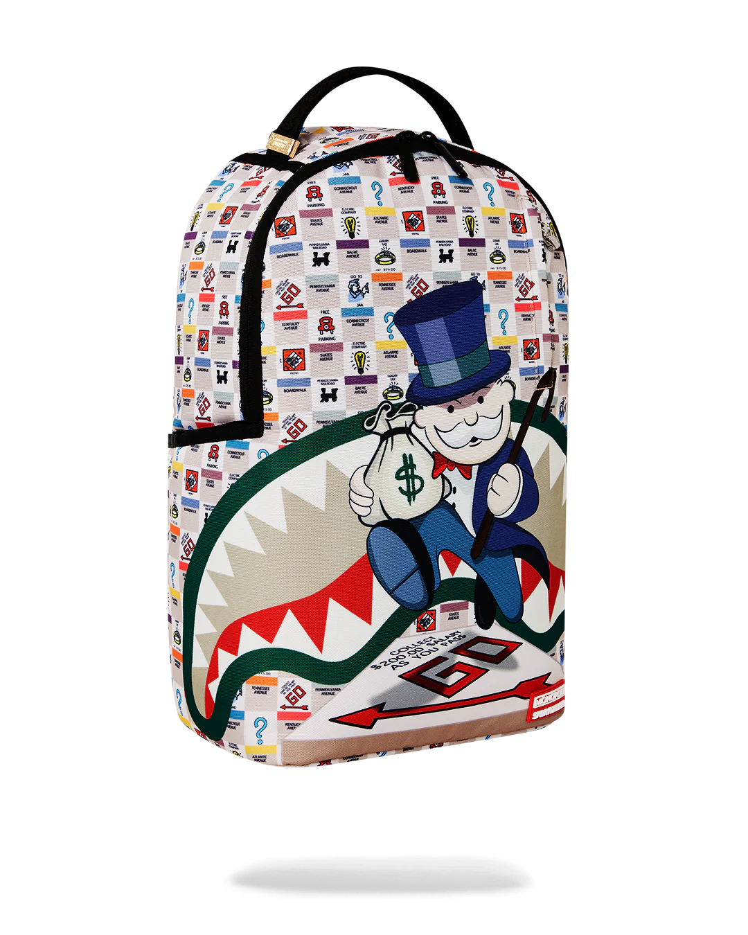 Sprayground Monopoly Gotta Go DLXSR Backpack