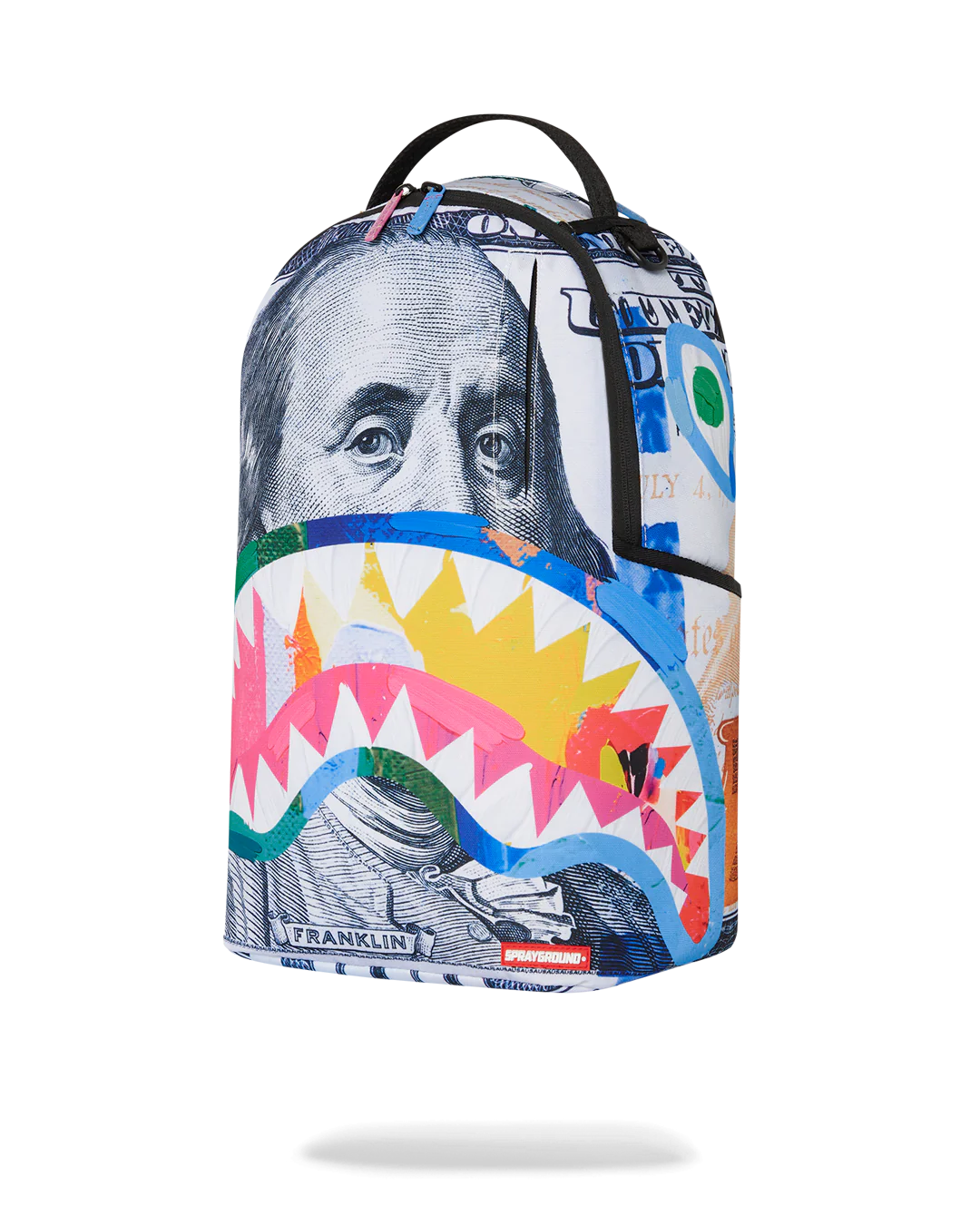 Sprayground I Paint on Money DLXSR Backpack