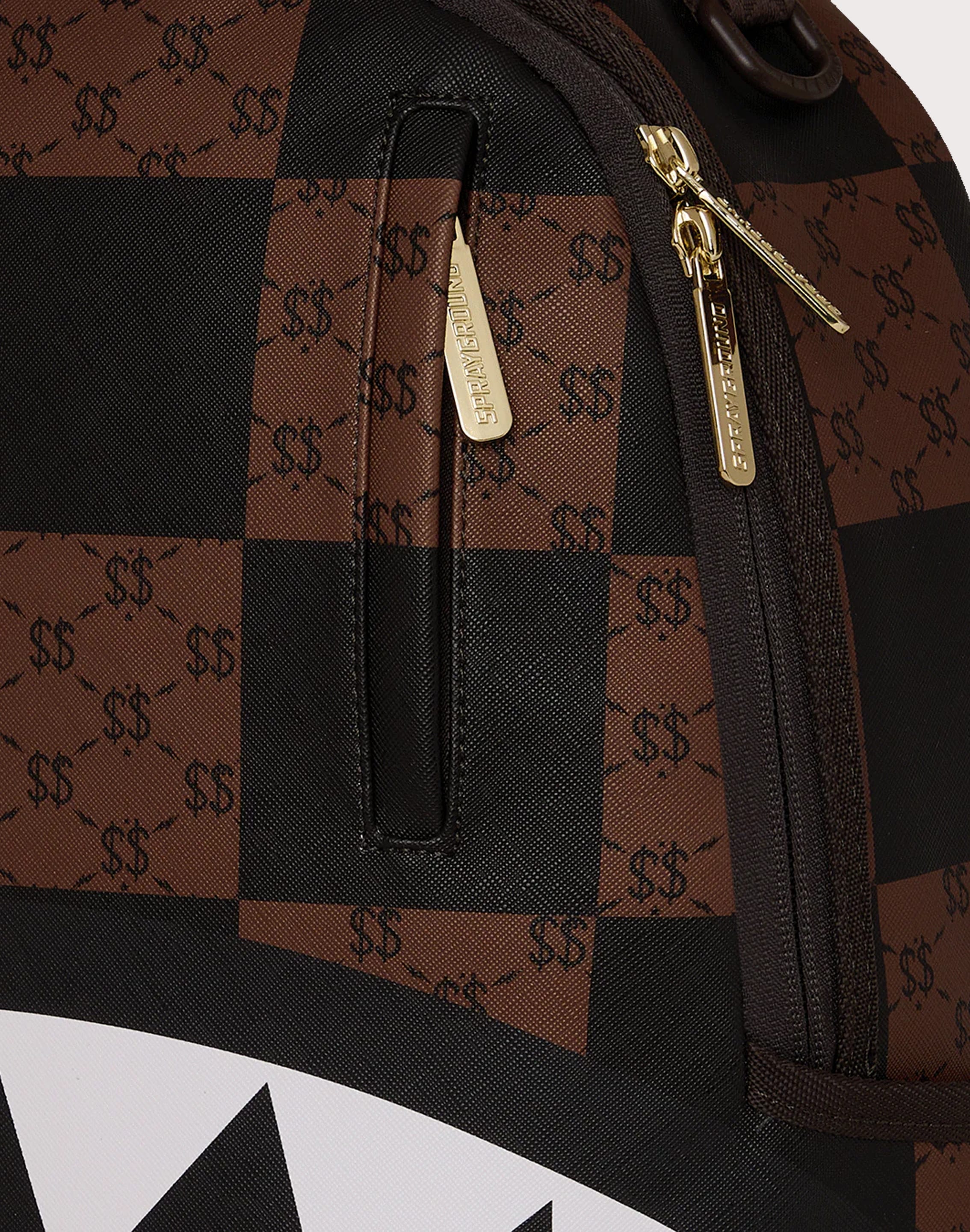Sprayground Enlarged Check Paris DLXSV Backpack