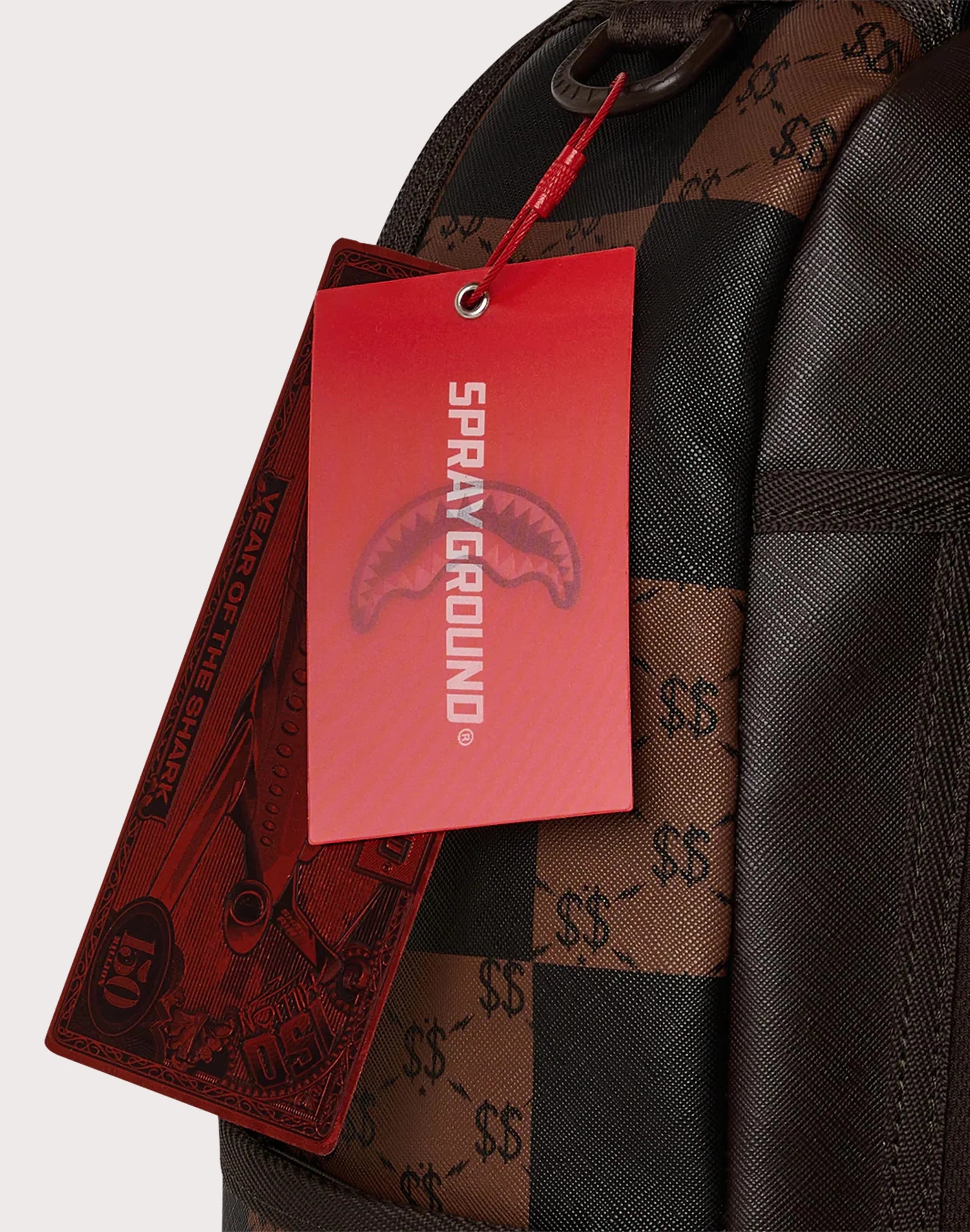 Sprayground Enlarged Check Paris DLXSV Backpack