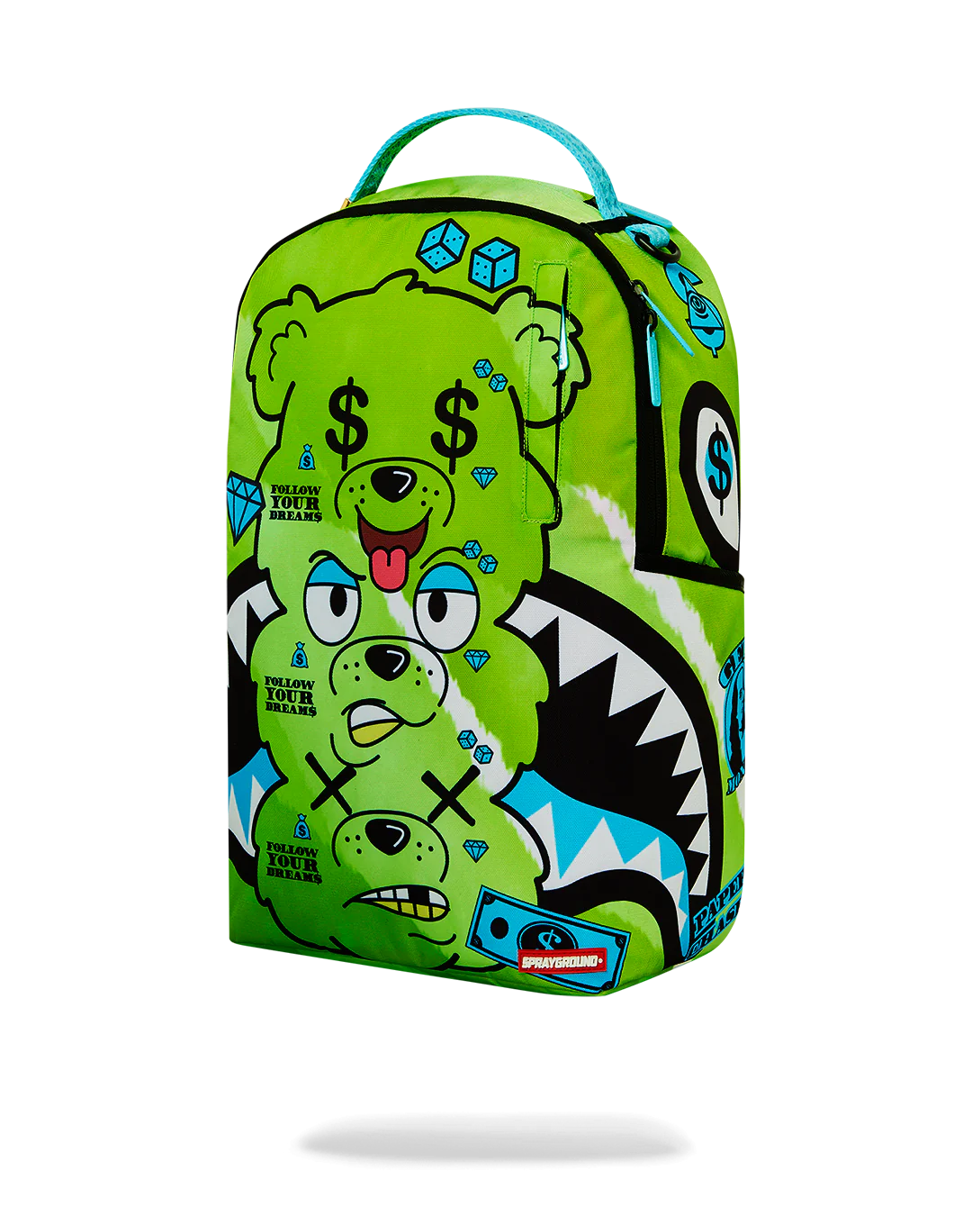 Sprayground Money Bear Seeing Triple DLXSR Backpack