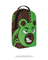 Sprayground Green Money Bear Backpack