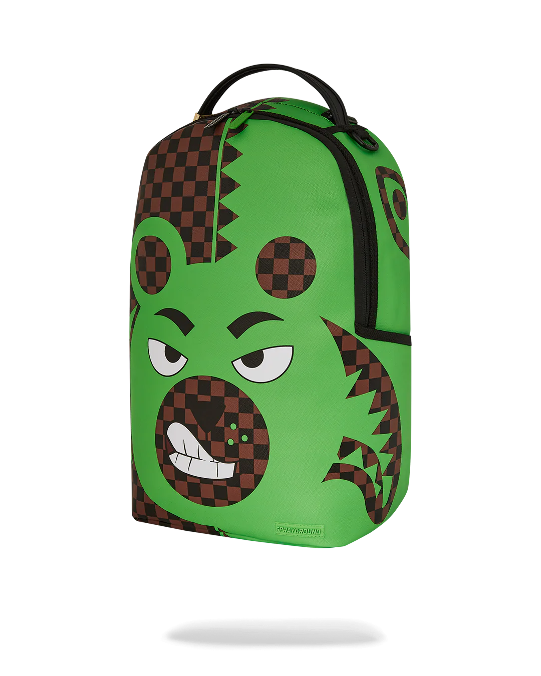 Sprayground Green Money Bear Backpack