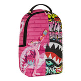 Sprayground Pink Panther Painting over Graffiti DLXSV Backpack