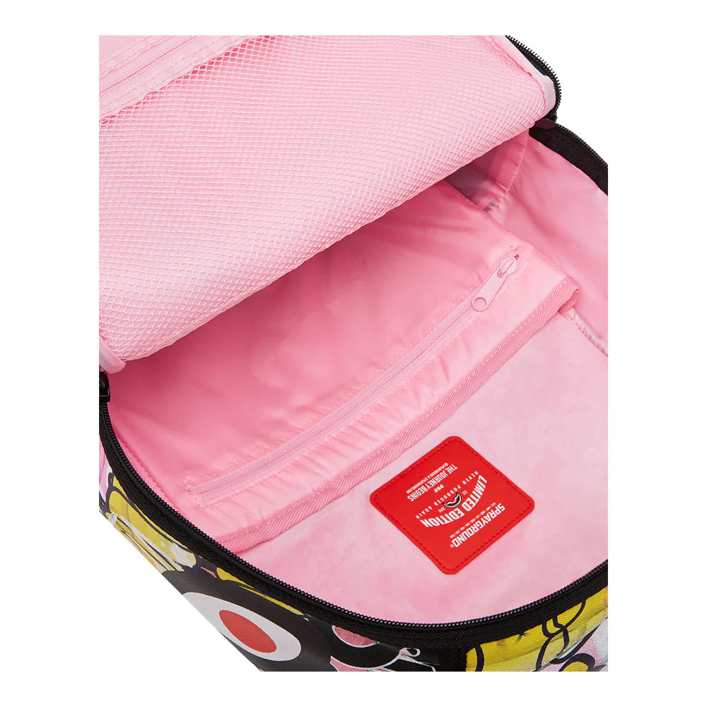 Sprayground Pink Panther Painting over Graffiti DLXSV Backpack
