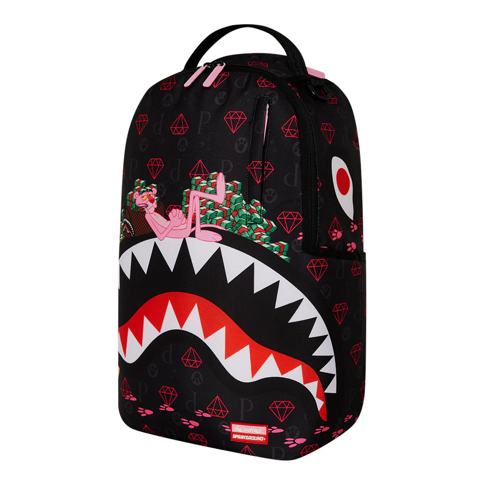 Sprayground Pink Panther Paw Prints DLXSV Backpack