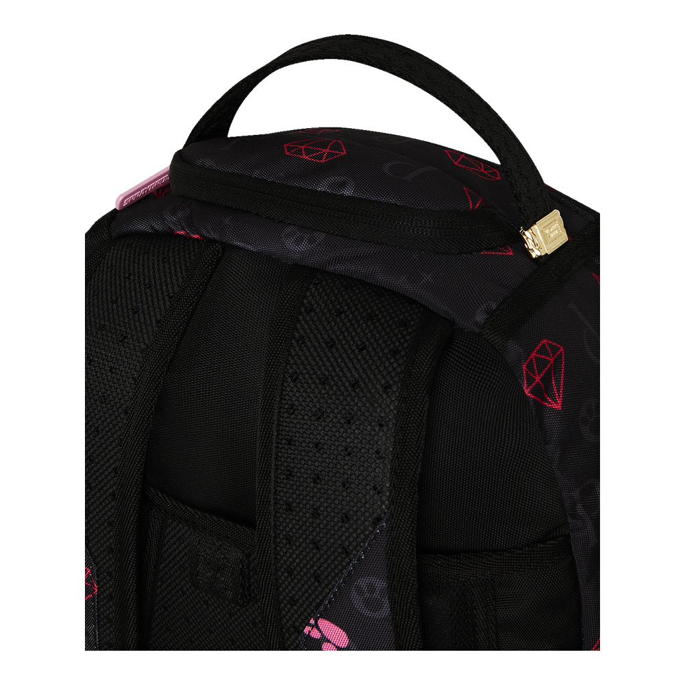 Sprayground Pink Panther Paw Prints DLXSV Backpack