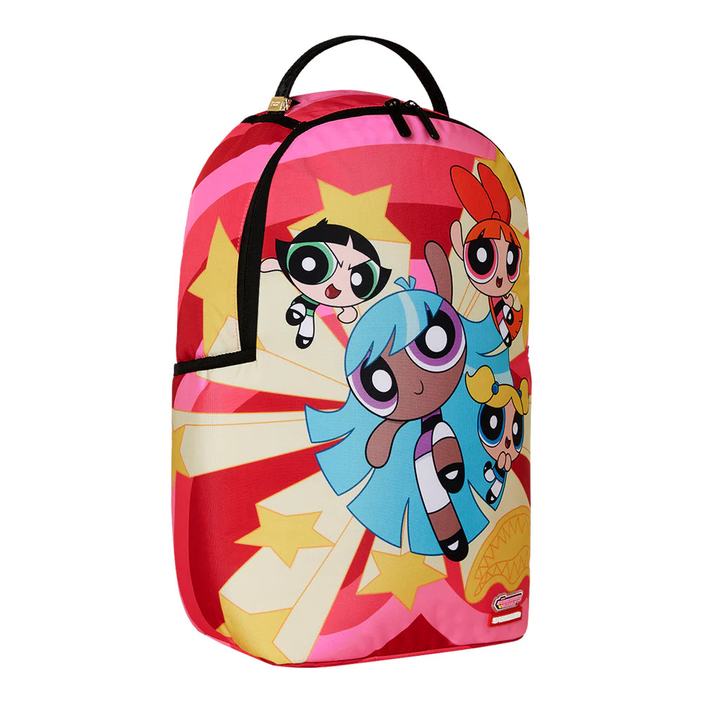 Sprayground Powerful Puff Girls Heart Shark DLXSV Backpack