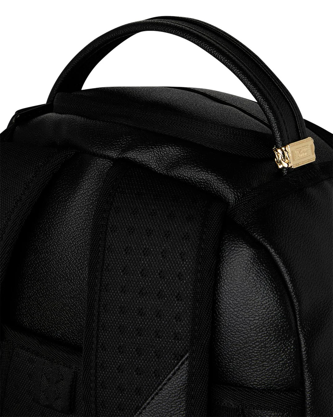 Sprayground Gold Drip Logo DLXSV Backpack