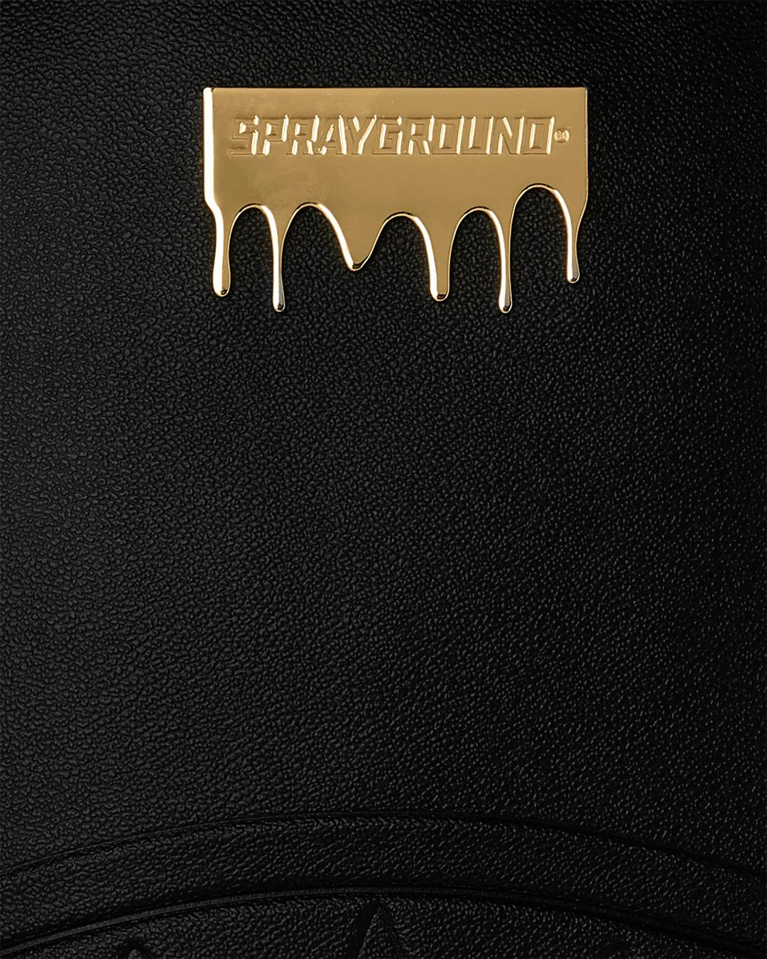 Sprayground Gold Drip Logo DLXSV Backpack