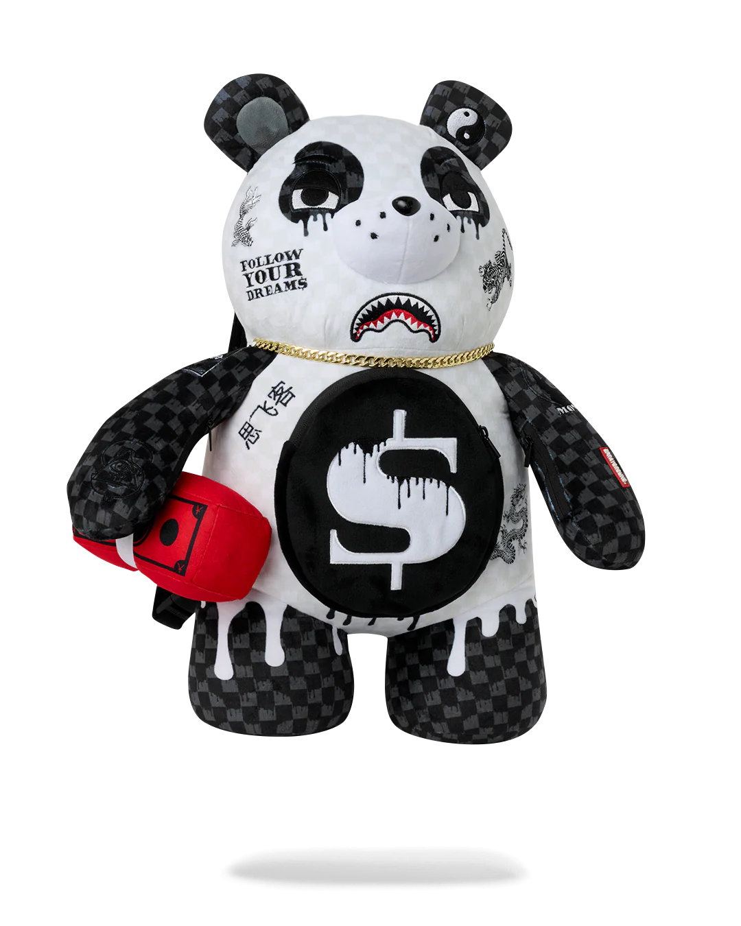Sprayground Drippy Panda Moneybear DLXSV BACKPACK