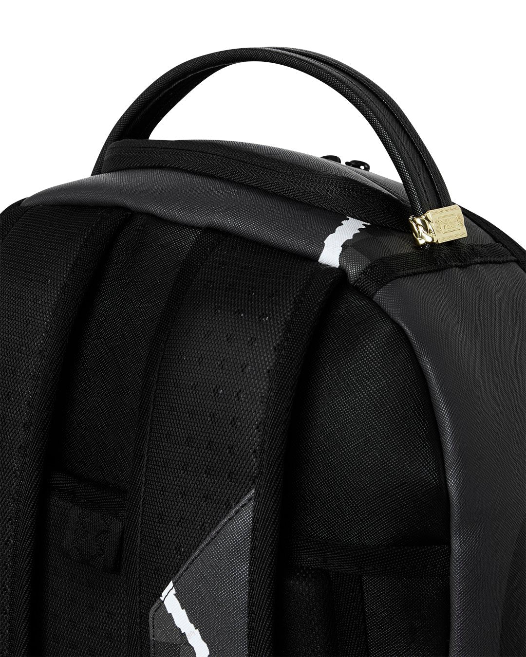 Sprayground Center Rip Revealing Gray Check BACKPACK