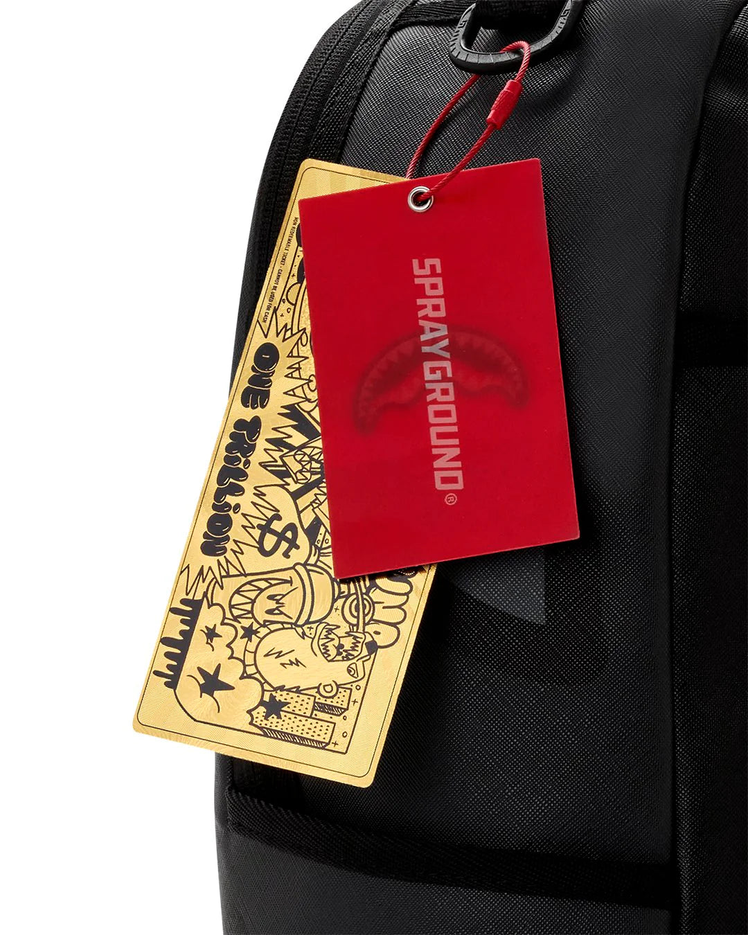 Sprayground Center Rip Revealing Gray Check BACKPACK