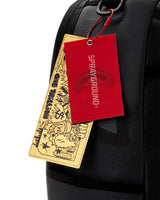 Sprayground Center Rip Revealing Gray Check BACKPACK