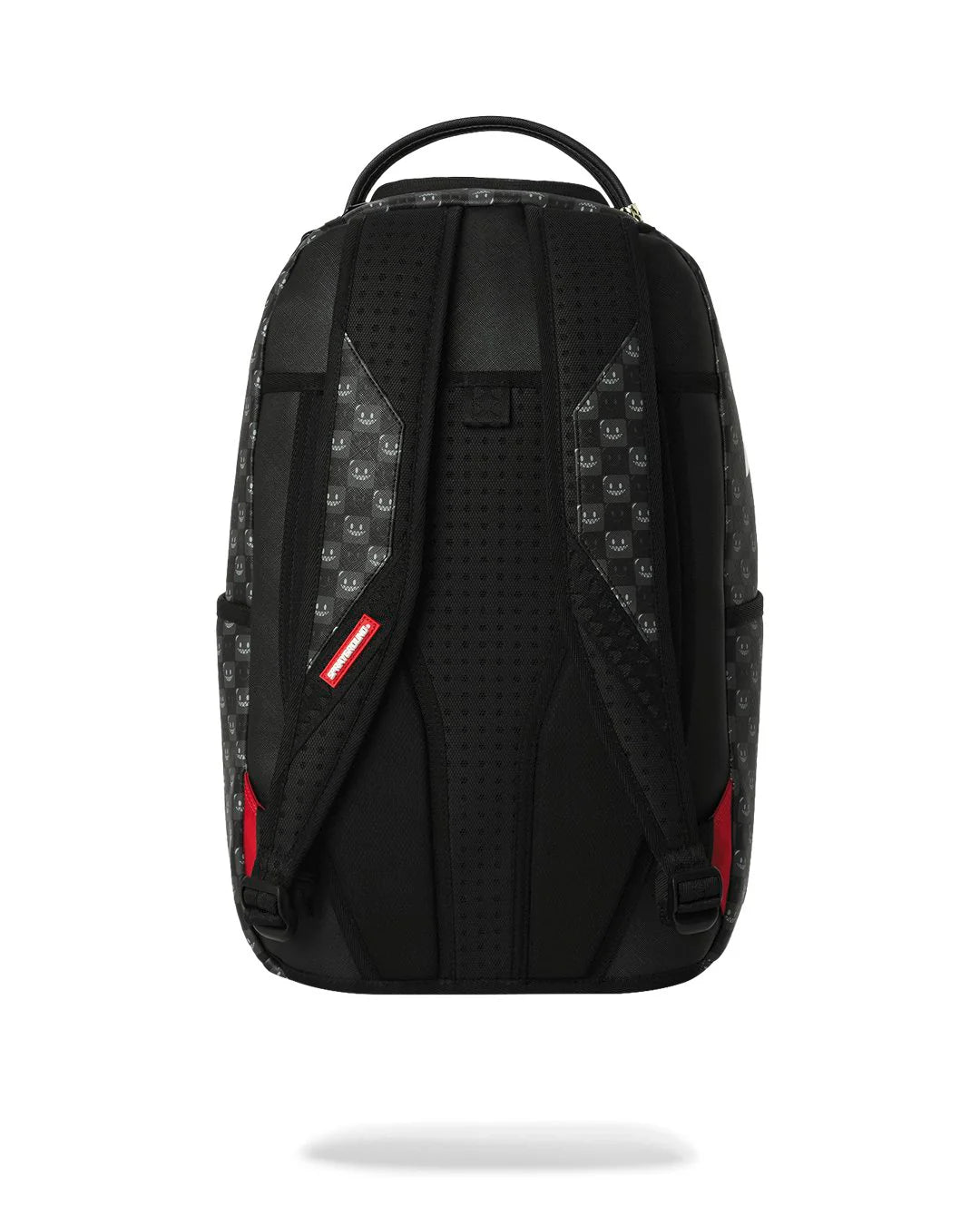 Sprayground Sharks in Paris WTF Bubbly Black Check Backpack
