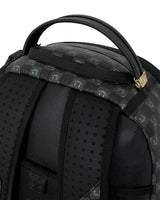 Sprayground Sharks in Paris WTF Bubbly Black Check Backpack
