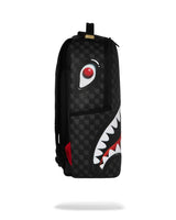 Sprayground Shark in Paris Balloon Black DLXSV Backpack
