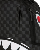 Sprayground Shark in Paris Balloon Black DLXSV Backpack